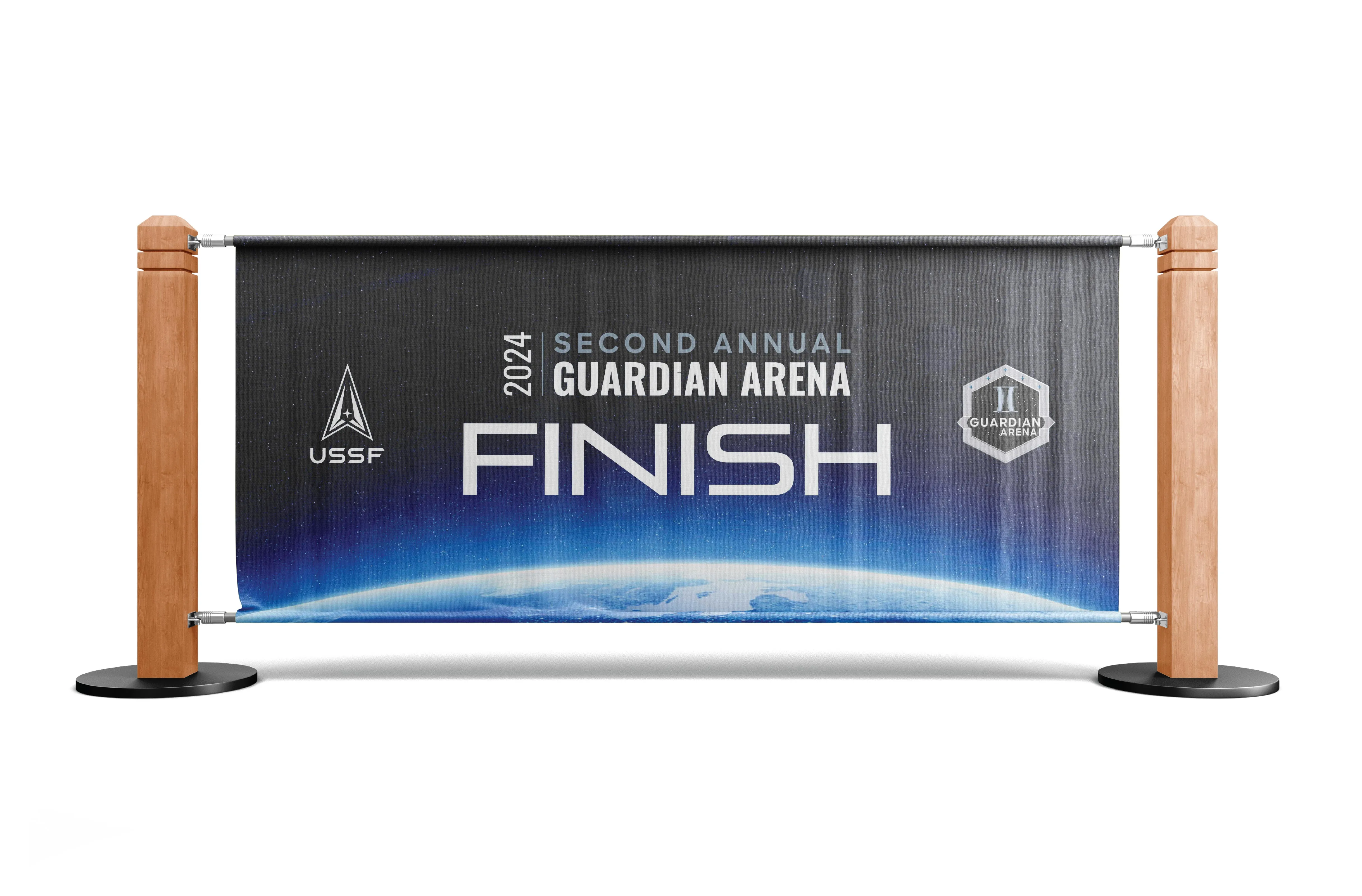 Streetside billboard with flyposters of the Batch.Works brand and illustrations