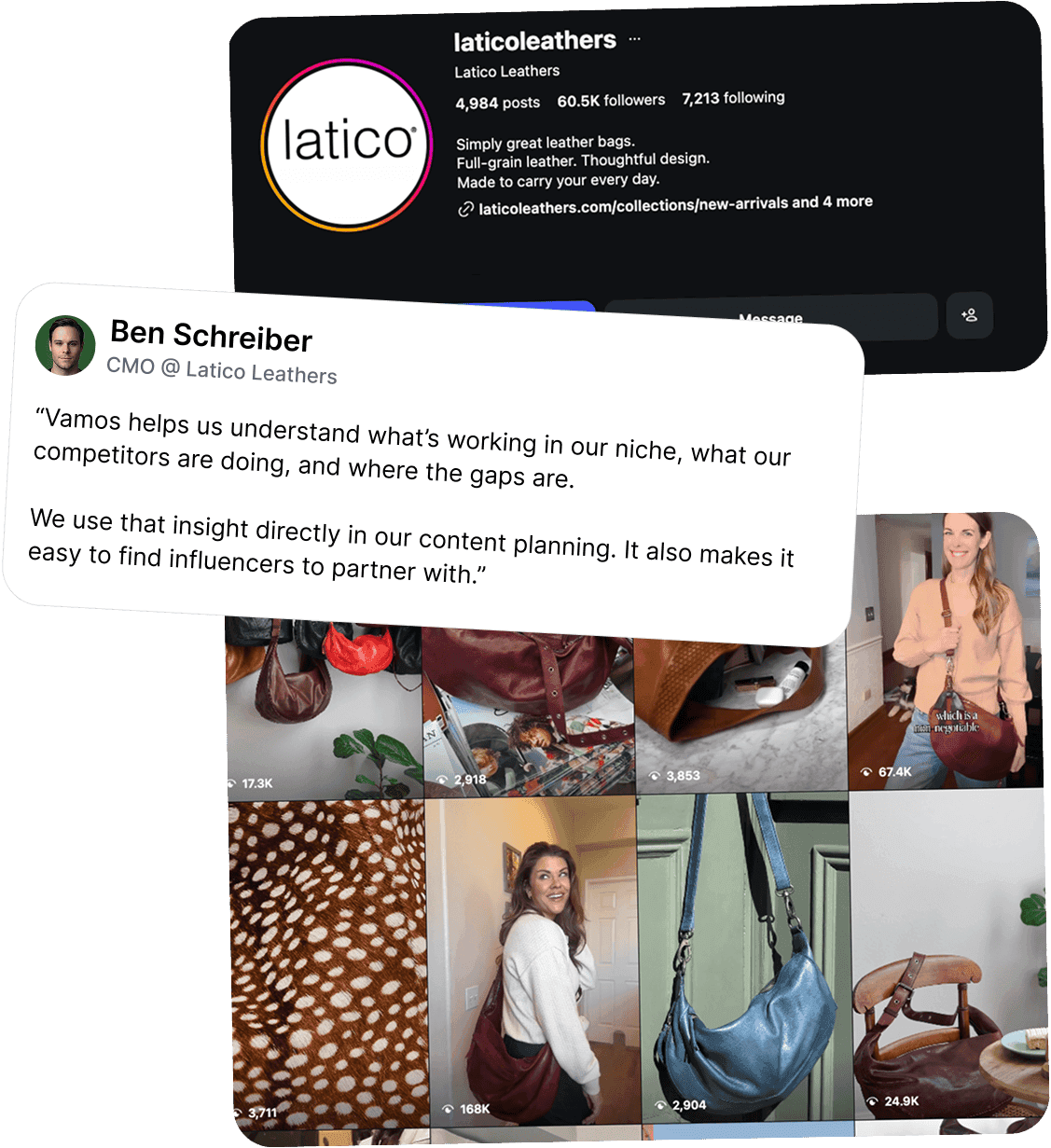 Latico Leathers testimonial