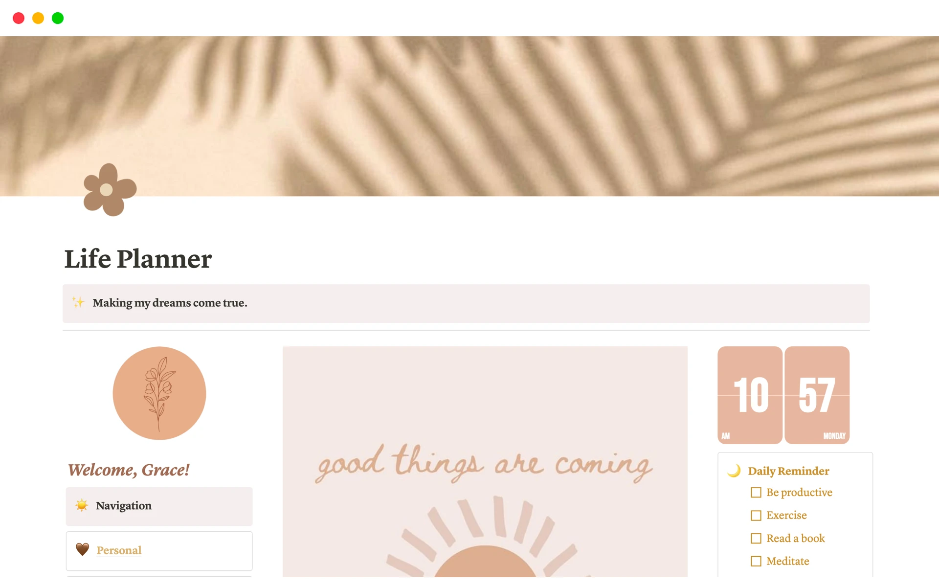 20+ Best and Free Notion Monthly Planner Templates