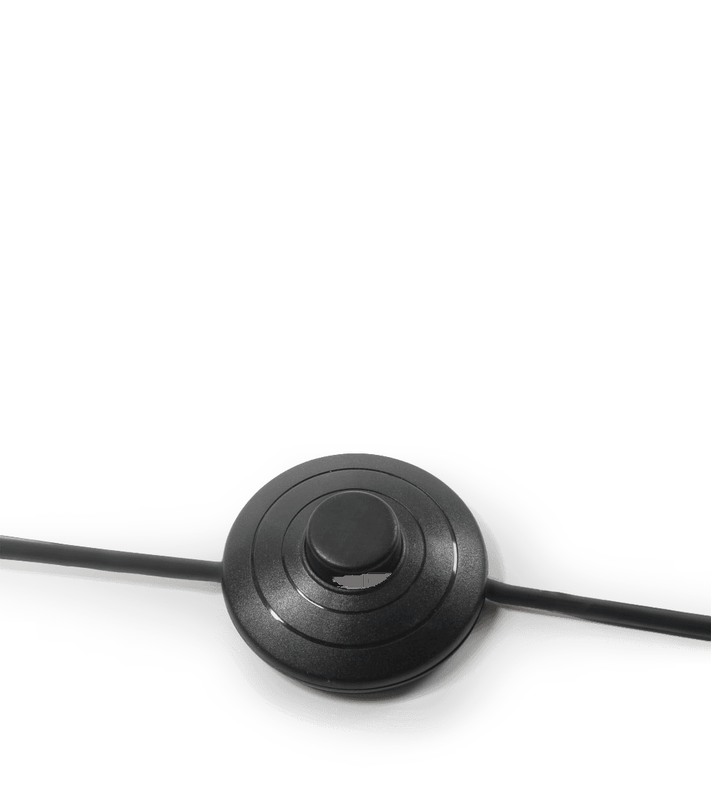 a part of the headphone with battery signal icon