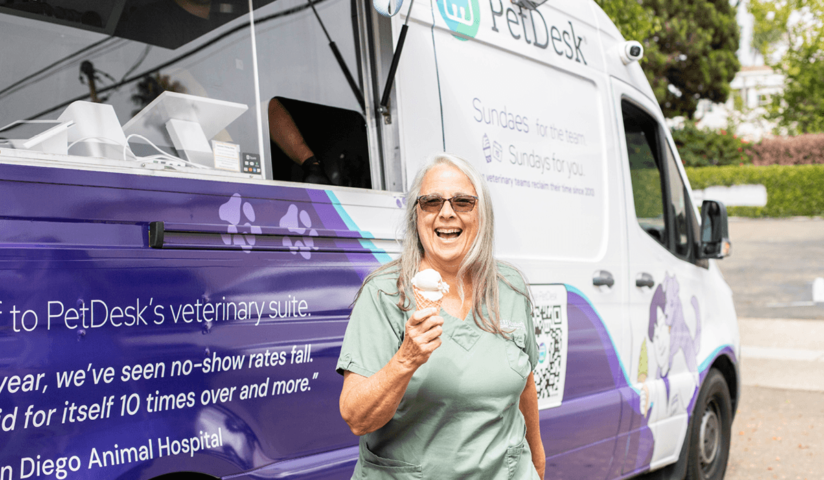 PetDesk on the road: sweet highlights from our San Diego ice cream truck!