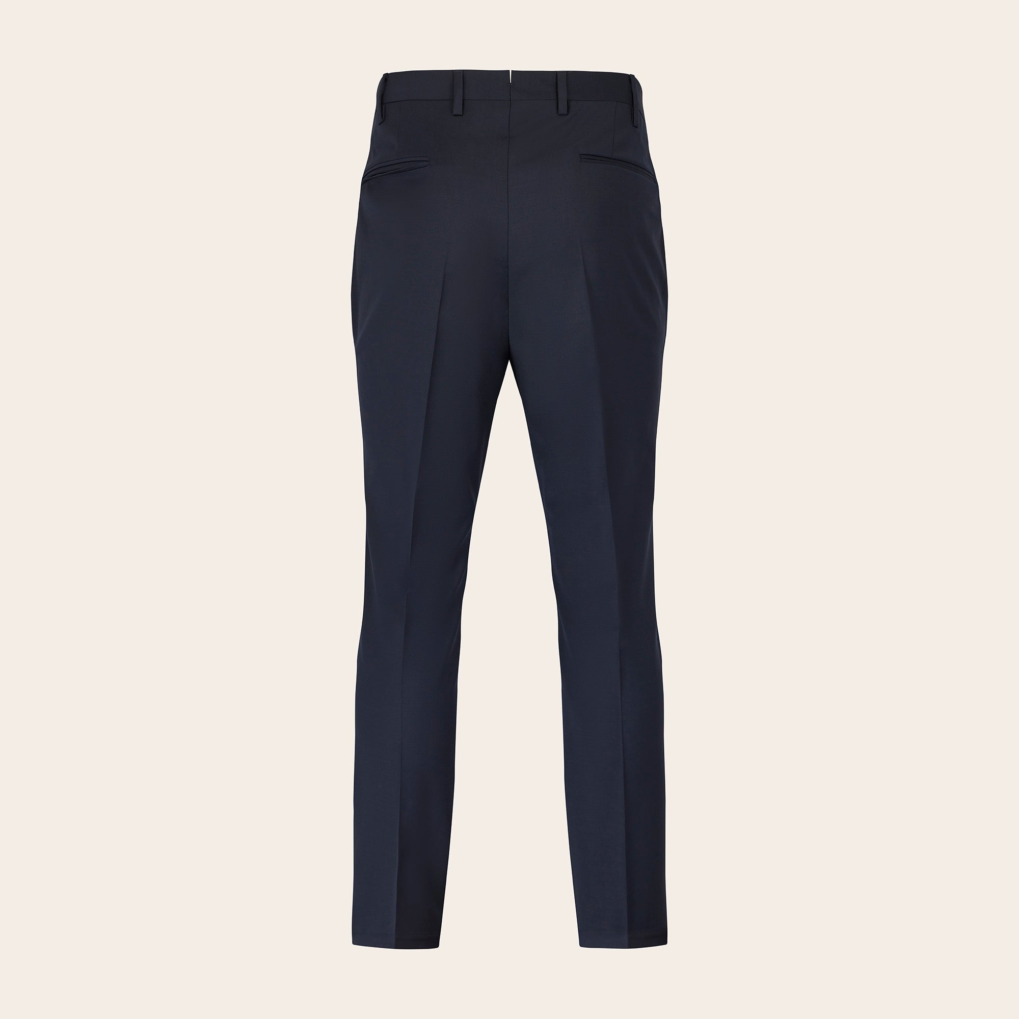 Devore Wool Blend Regular Fit Trousers - Adda River