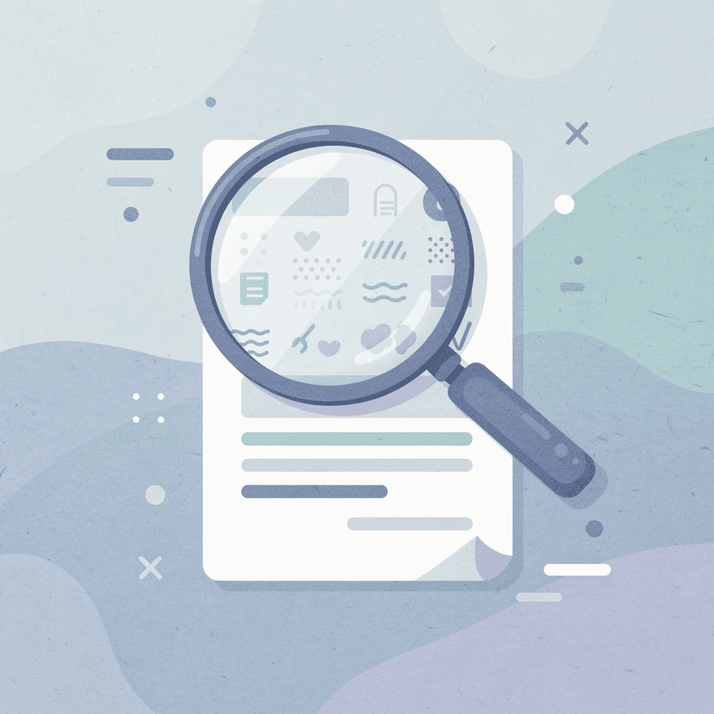 Magnifying glass examining t-shirt design representing expert quality review - How to Print a Picture on a Shirt