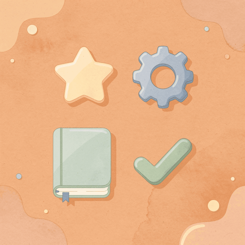 Four icons representing common AI SEO failure conditions