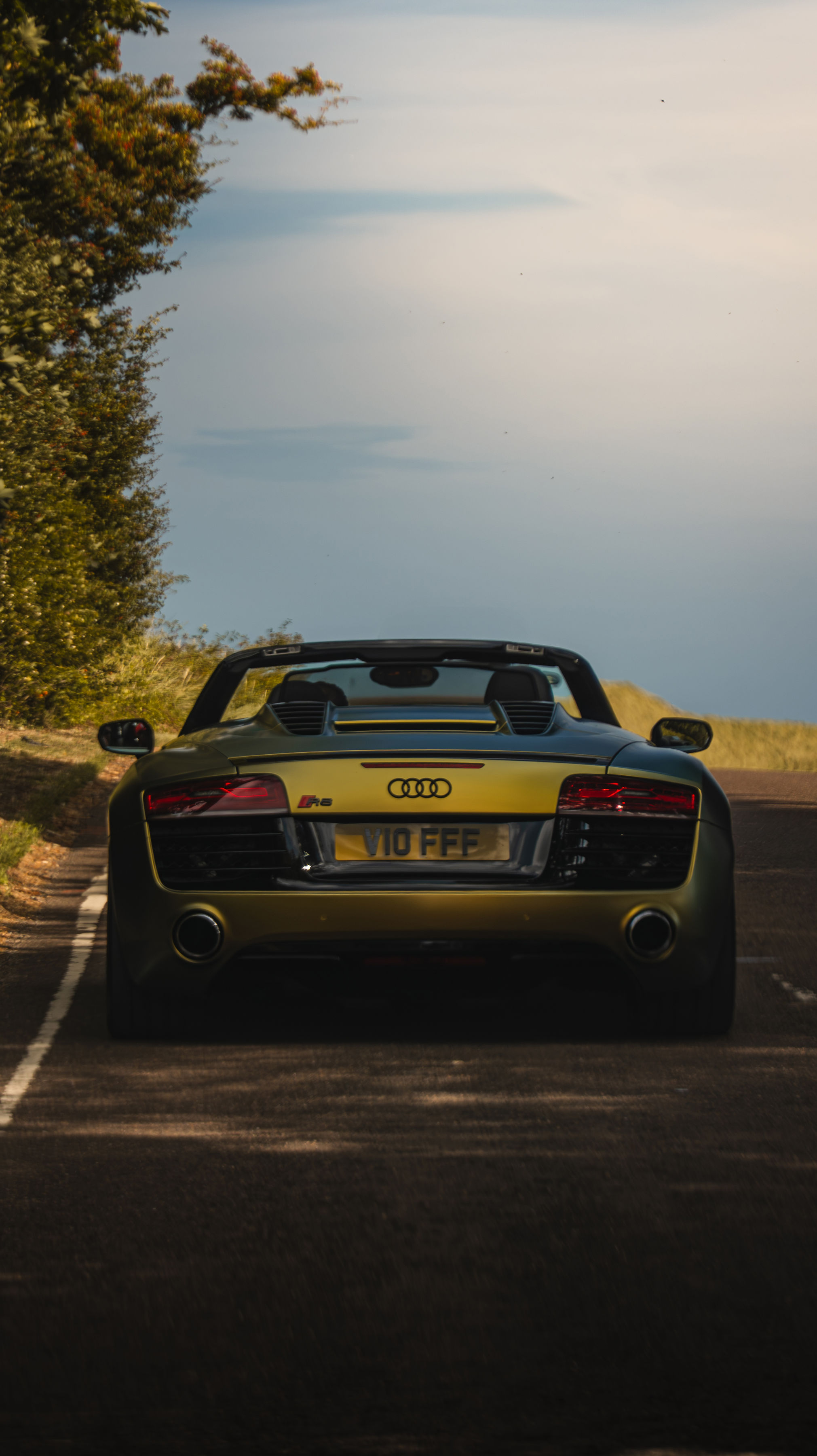 Audi R8 shoot in the countryside