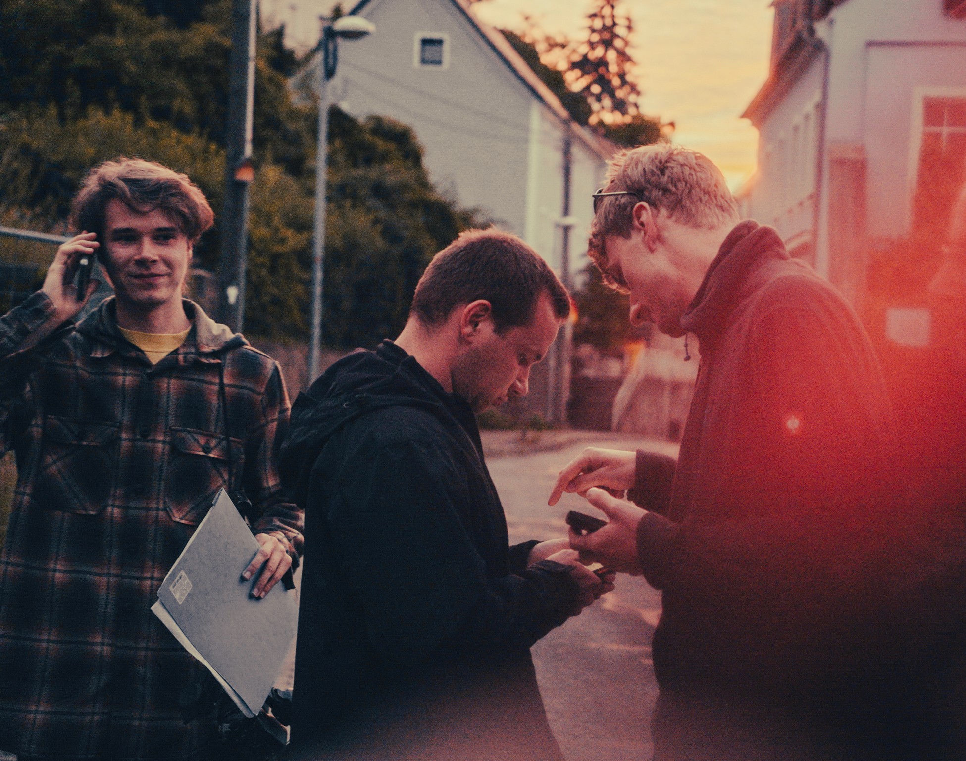 Am Filmset der Produktion für "Grafitti in Bautzen - Kunst oder Vandalismus?"