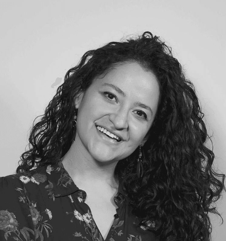 Retrato de Rocío Covarrubias. Mujer
