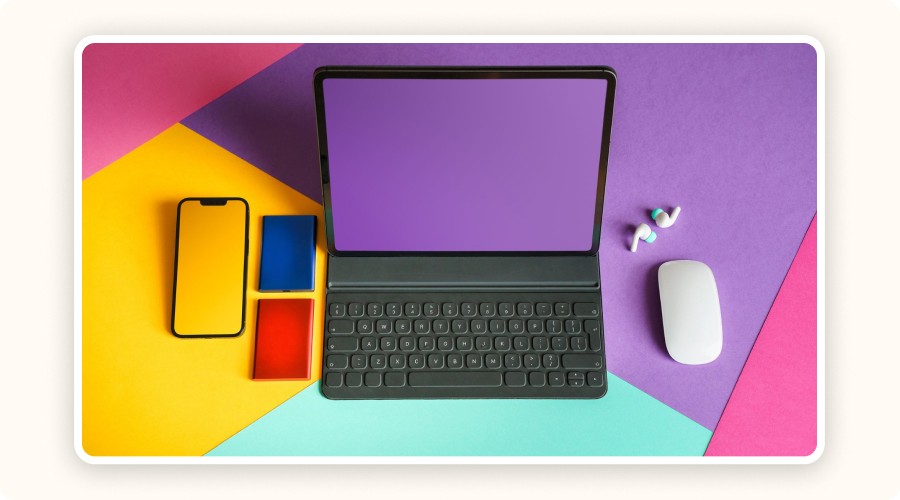 tech devices set