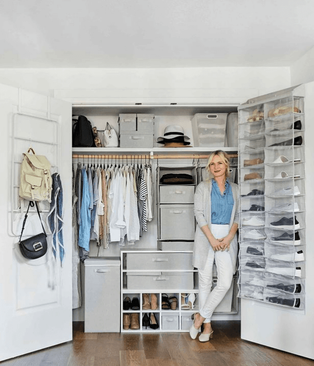 Emily Henderson, closet organization