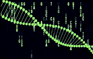DNA Code Helix Animation
