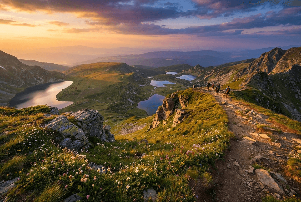 the Seven Rila Lakes