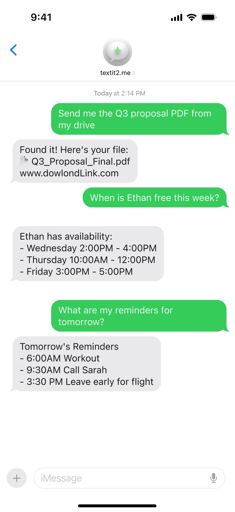 App screenshot
