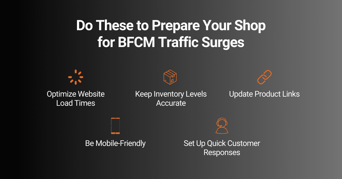 Etsy Sellers - Tips to prepare for BFCM Traffic