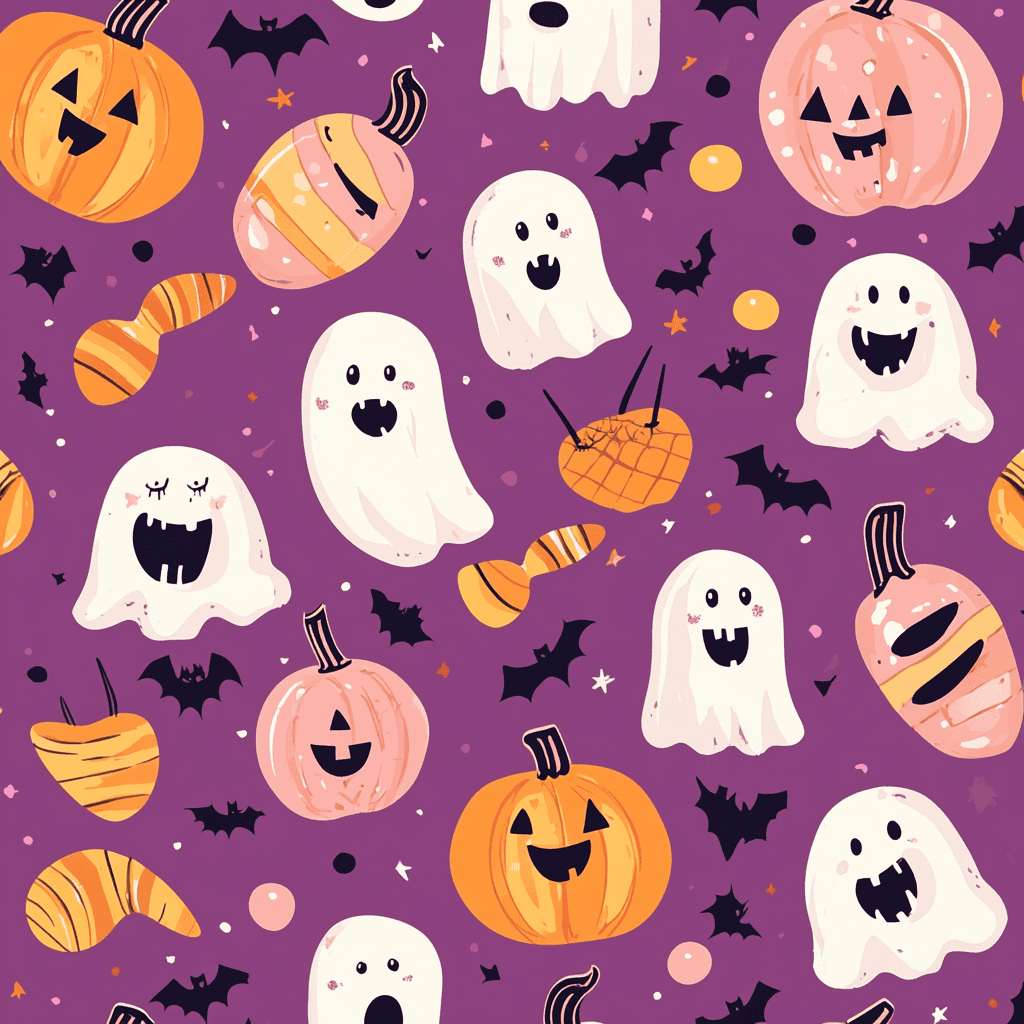 the girly halloween apple watch face collection header