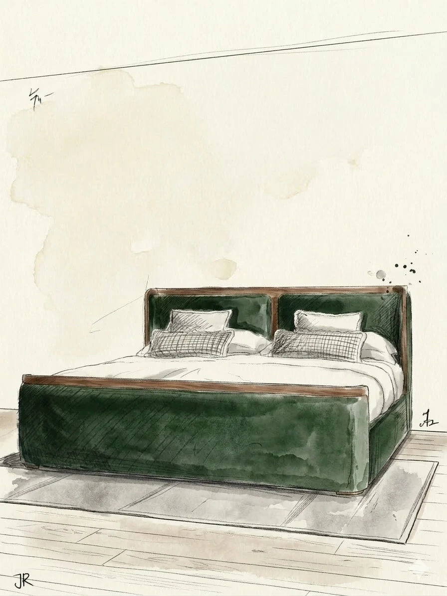 bedroom drawing