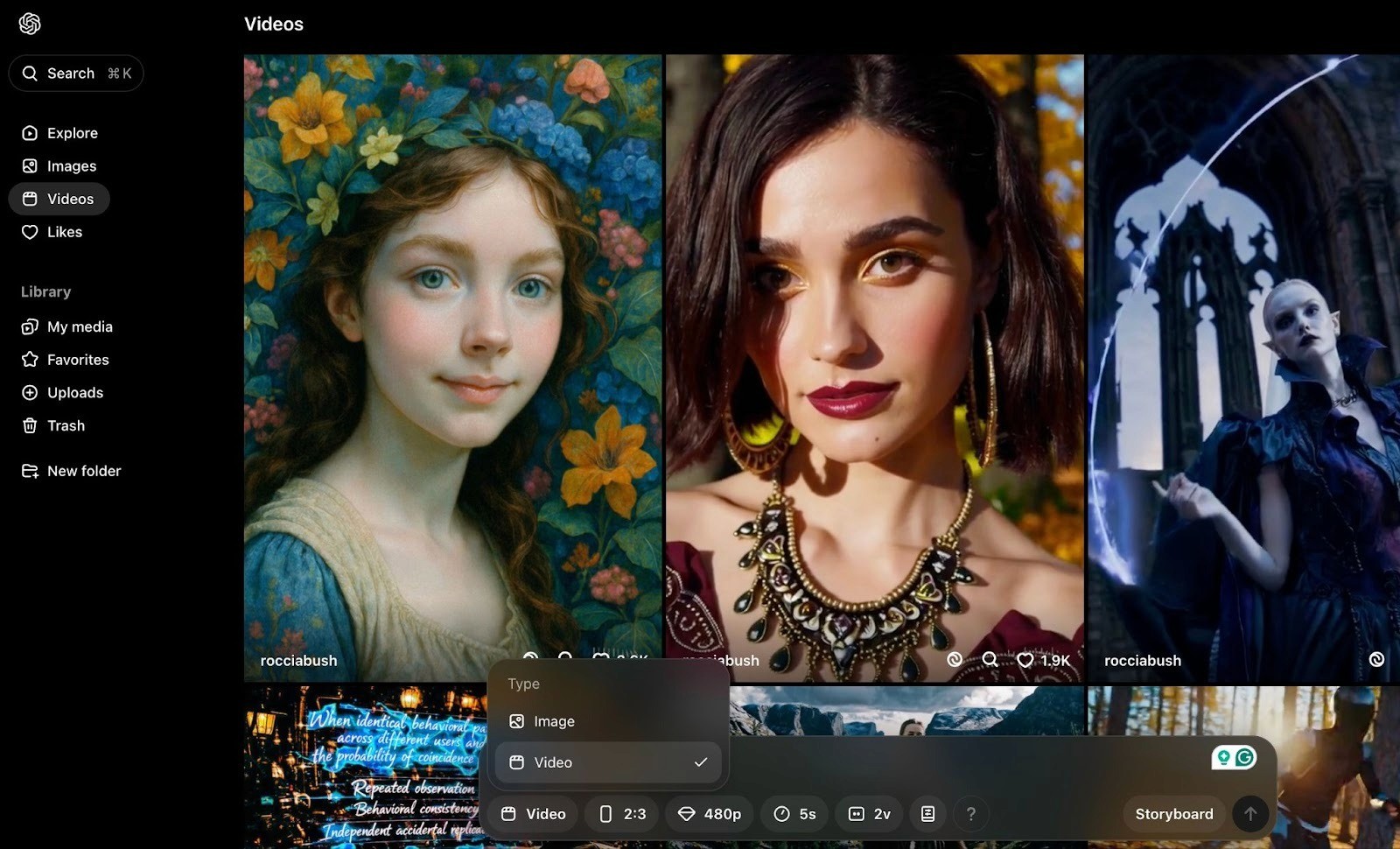 Sora, OpenAI's text-to-video generation model.