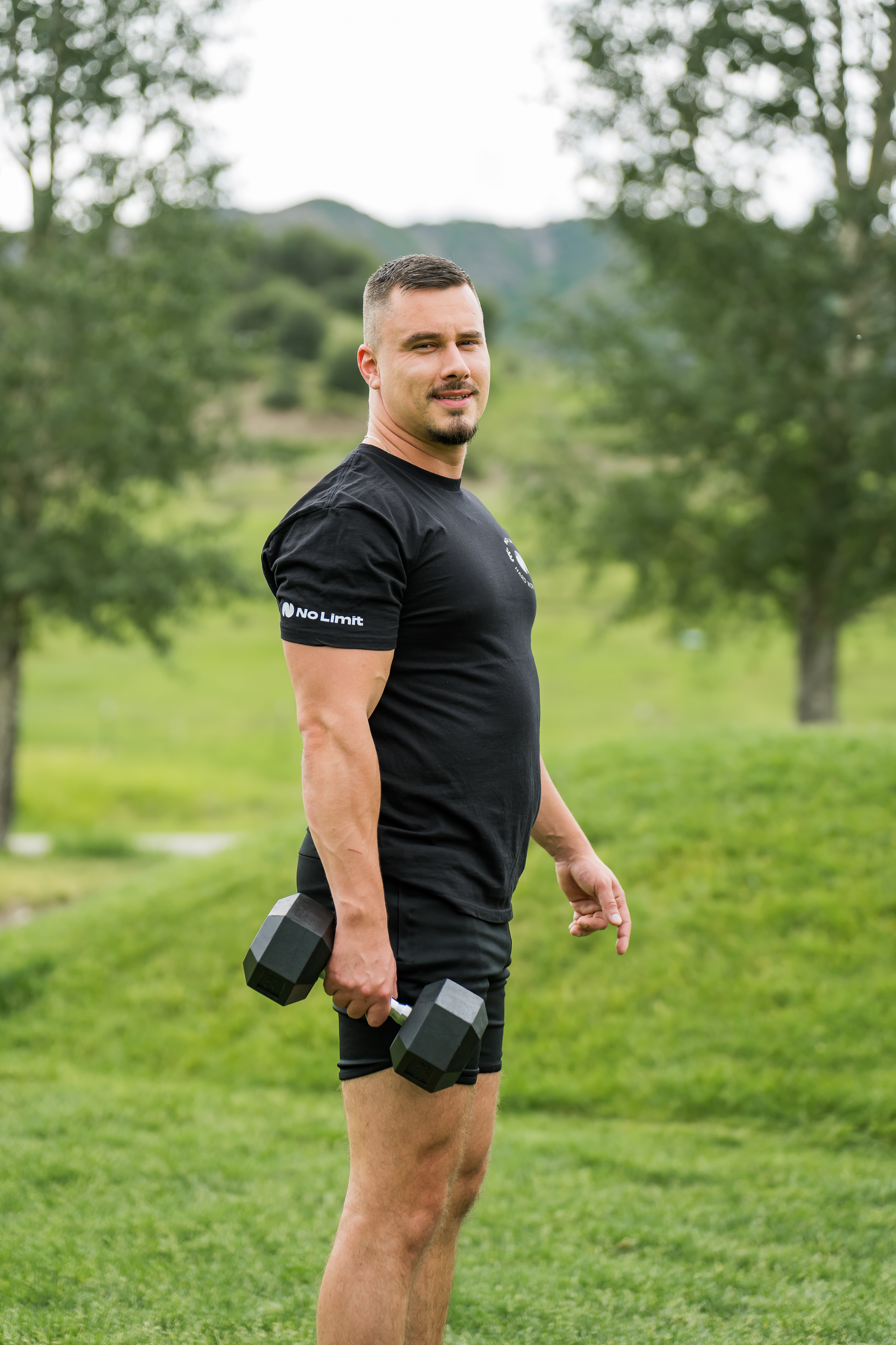 Coach explaining something to an athlete