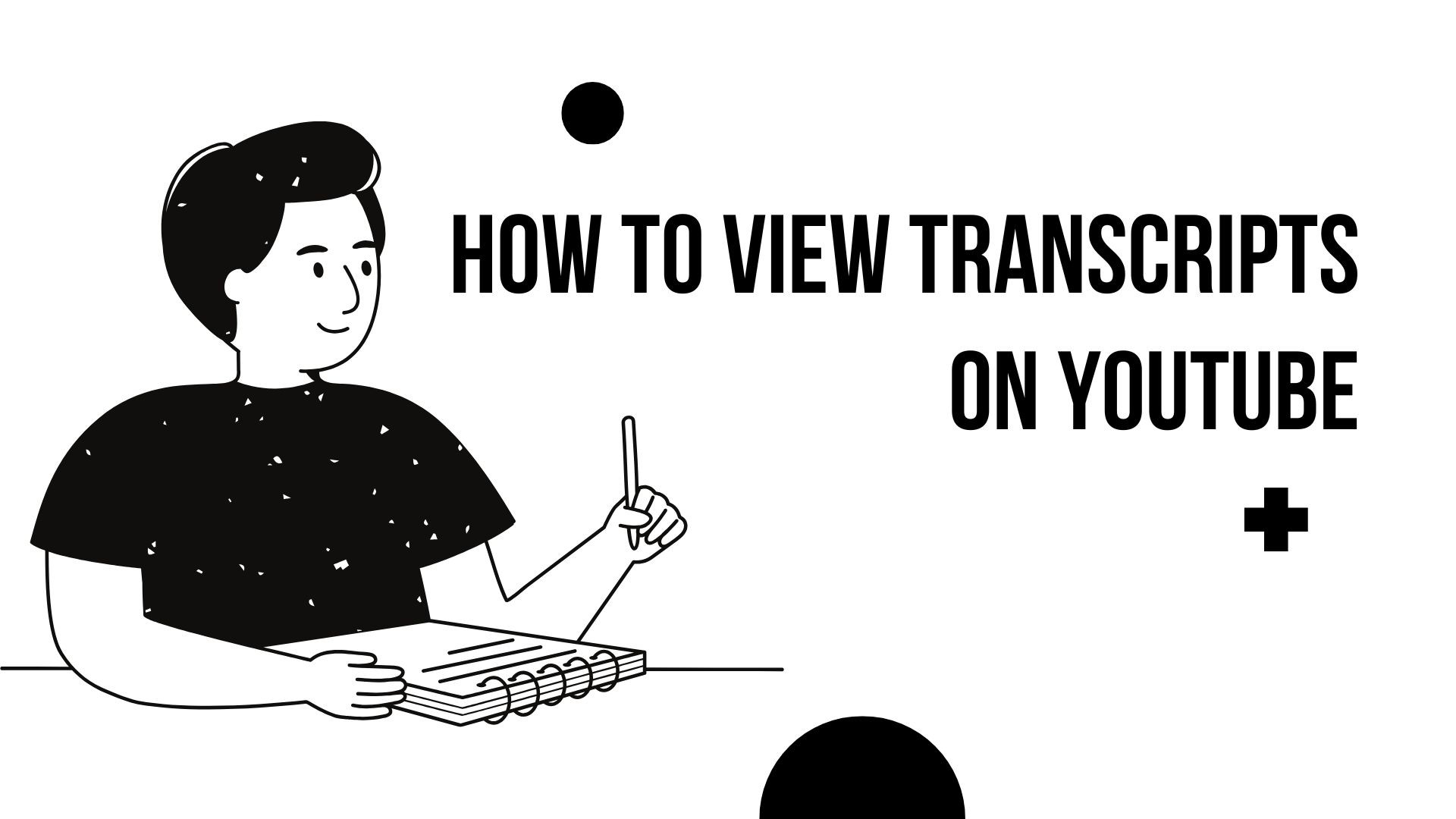 how to see transcript on youtube