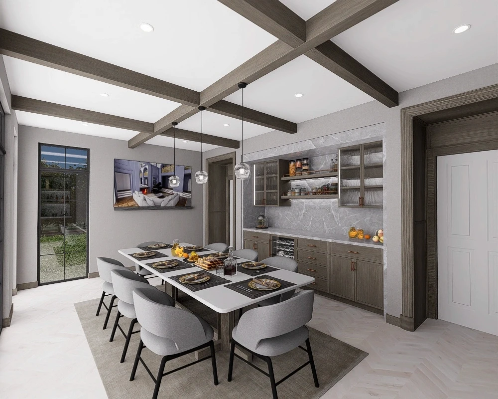 Dining room render