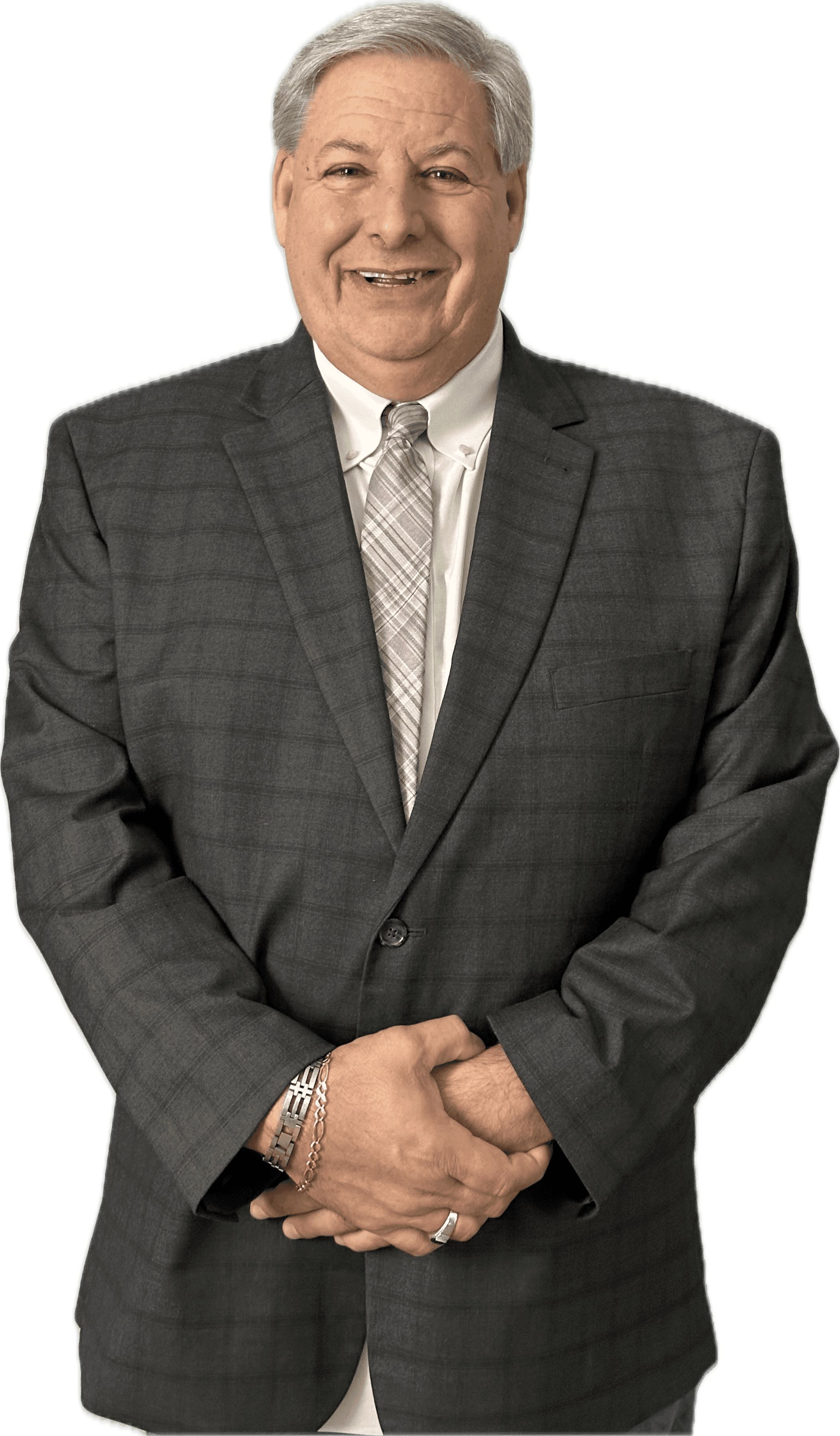 Profile picture of Founder Gary Sheinberg with hands crossed in front of body.