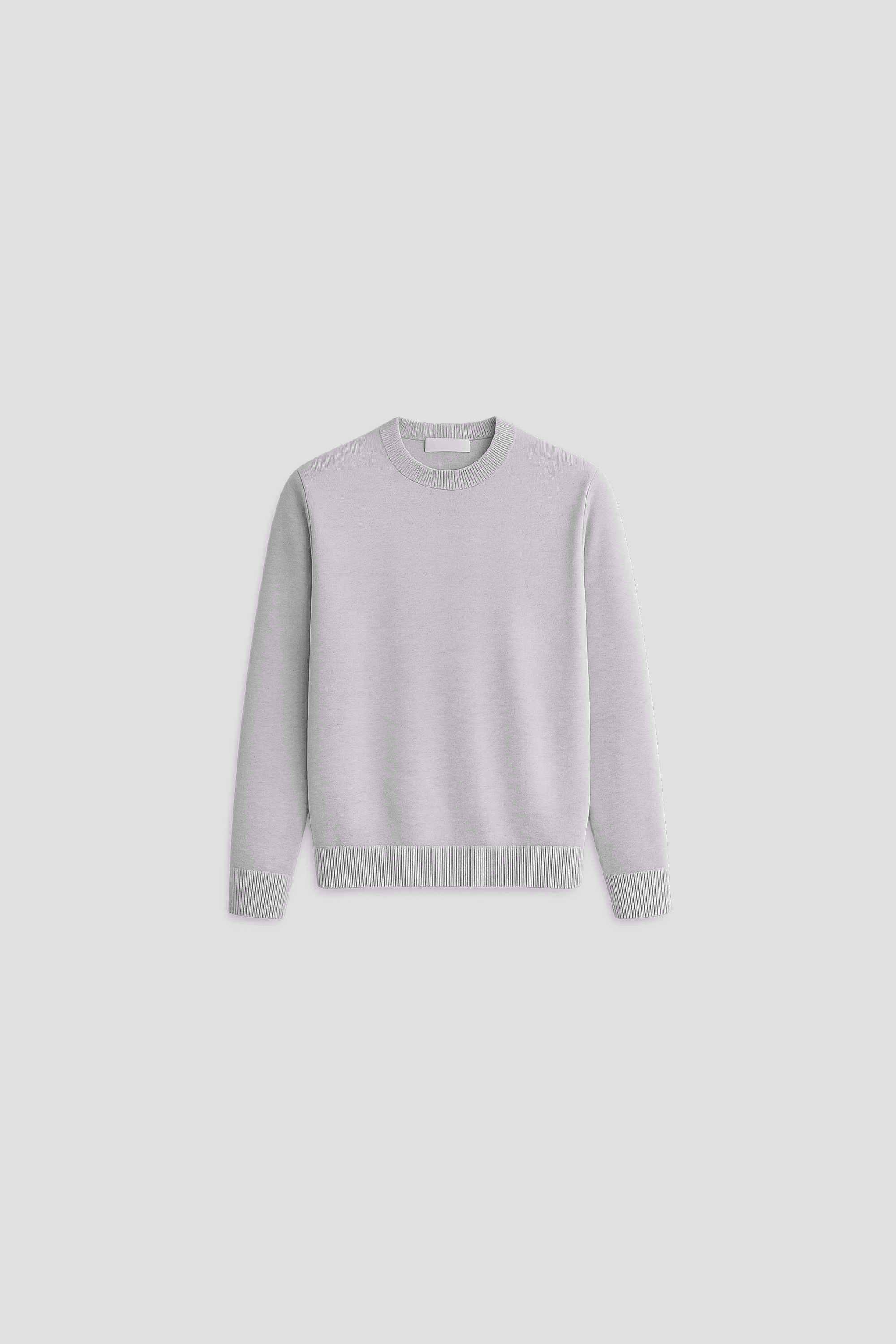 black and white crew neck t-shirt