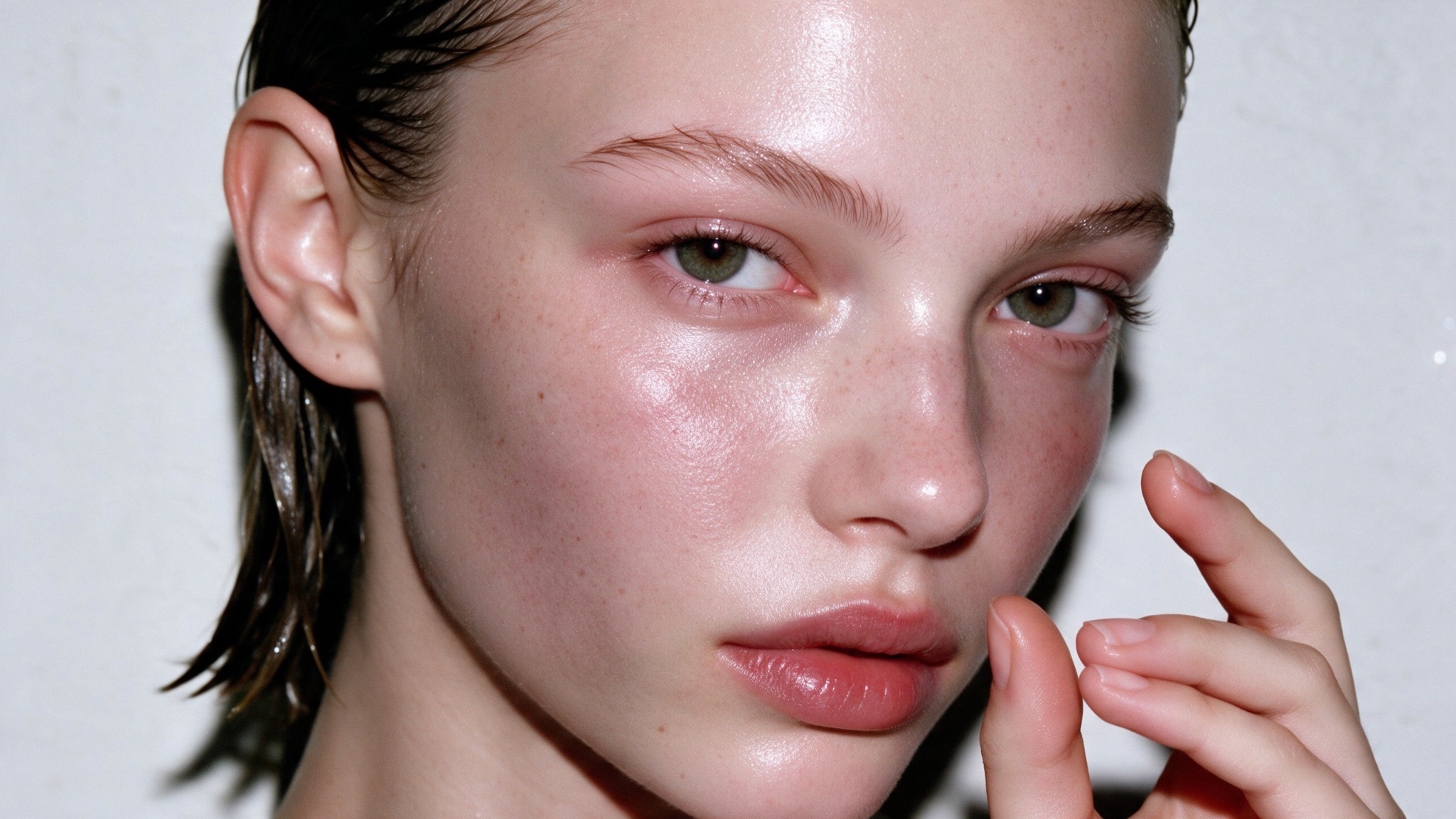 Skin at week zero