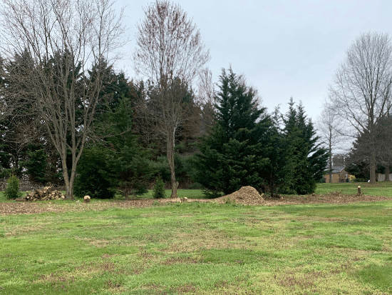 Land cleared in Taneytown, MD
