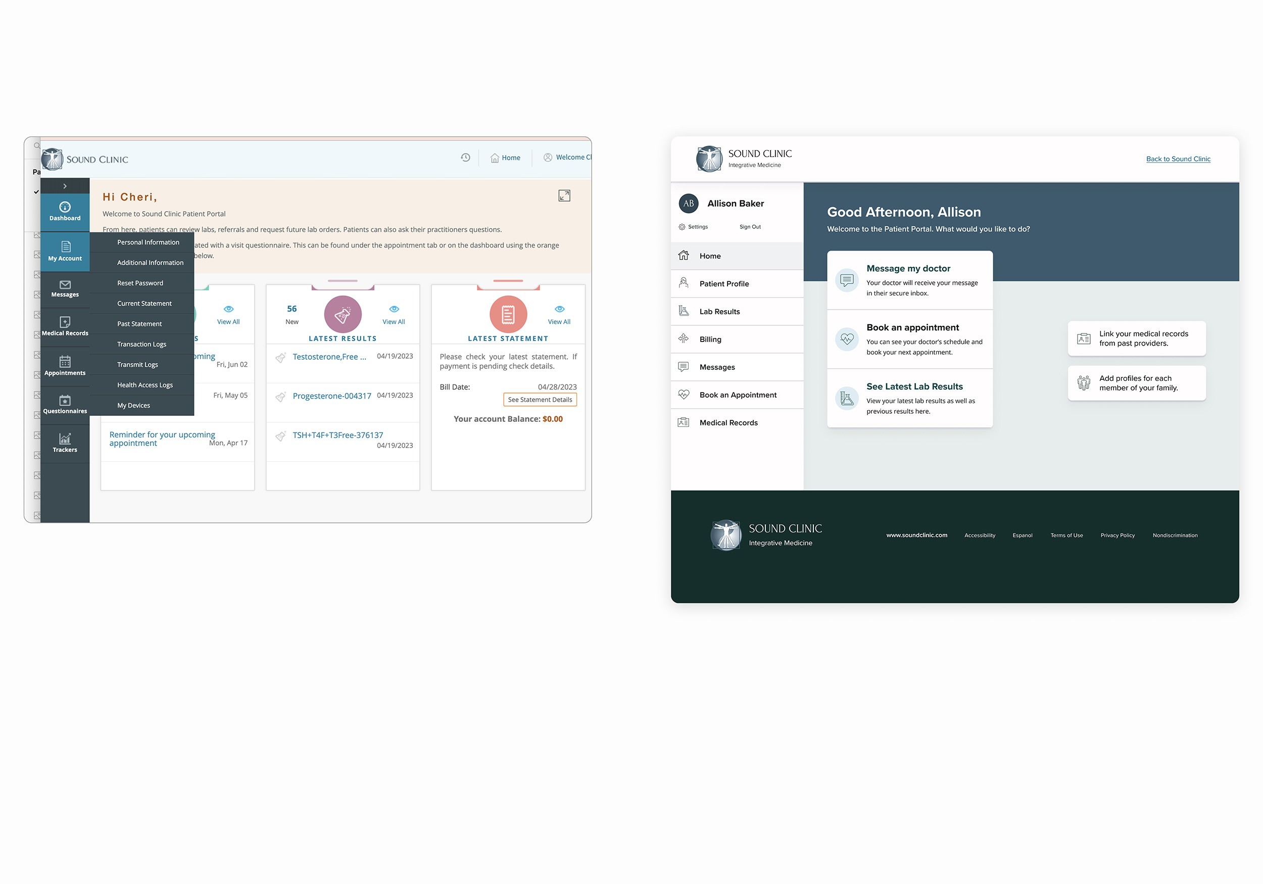 Walking on mountains