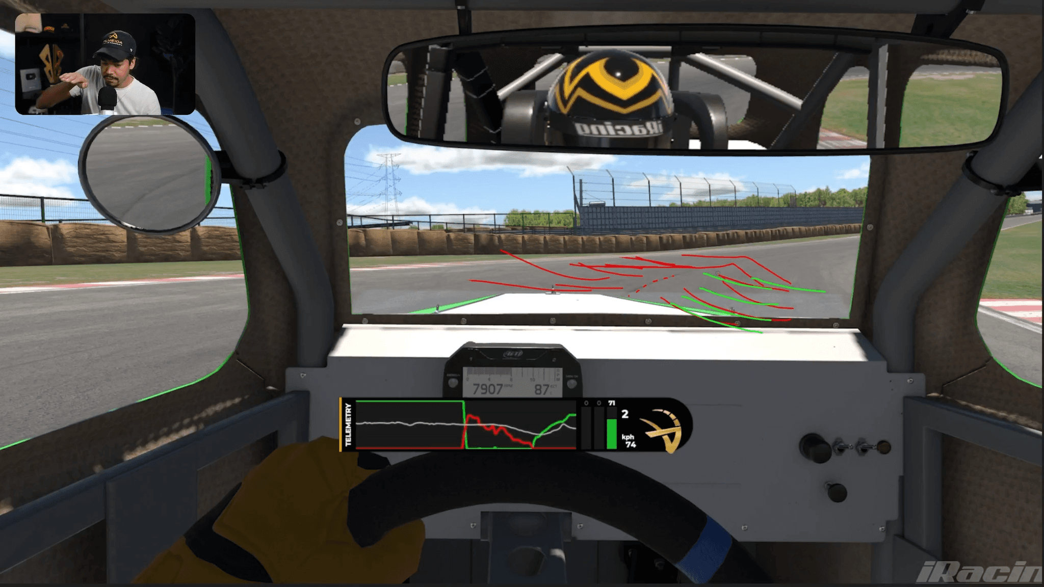 Suellio Teaching how to drive a Legends Truck