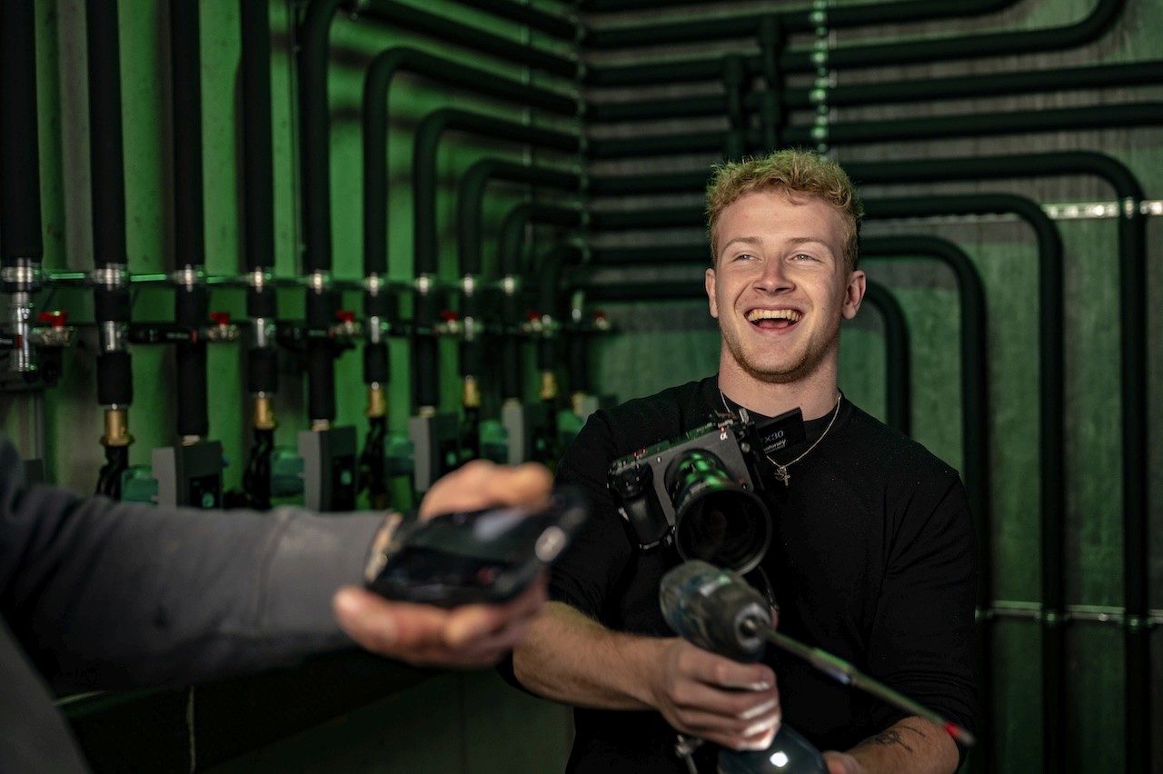 Actiefoto van Wiebe van Clipt
