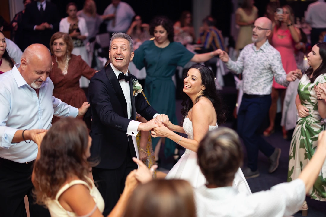 Kalamatianos dance at Greek wedding