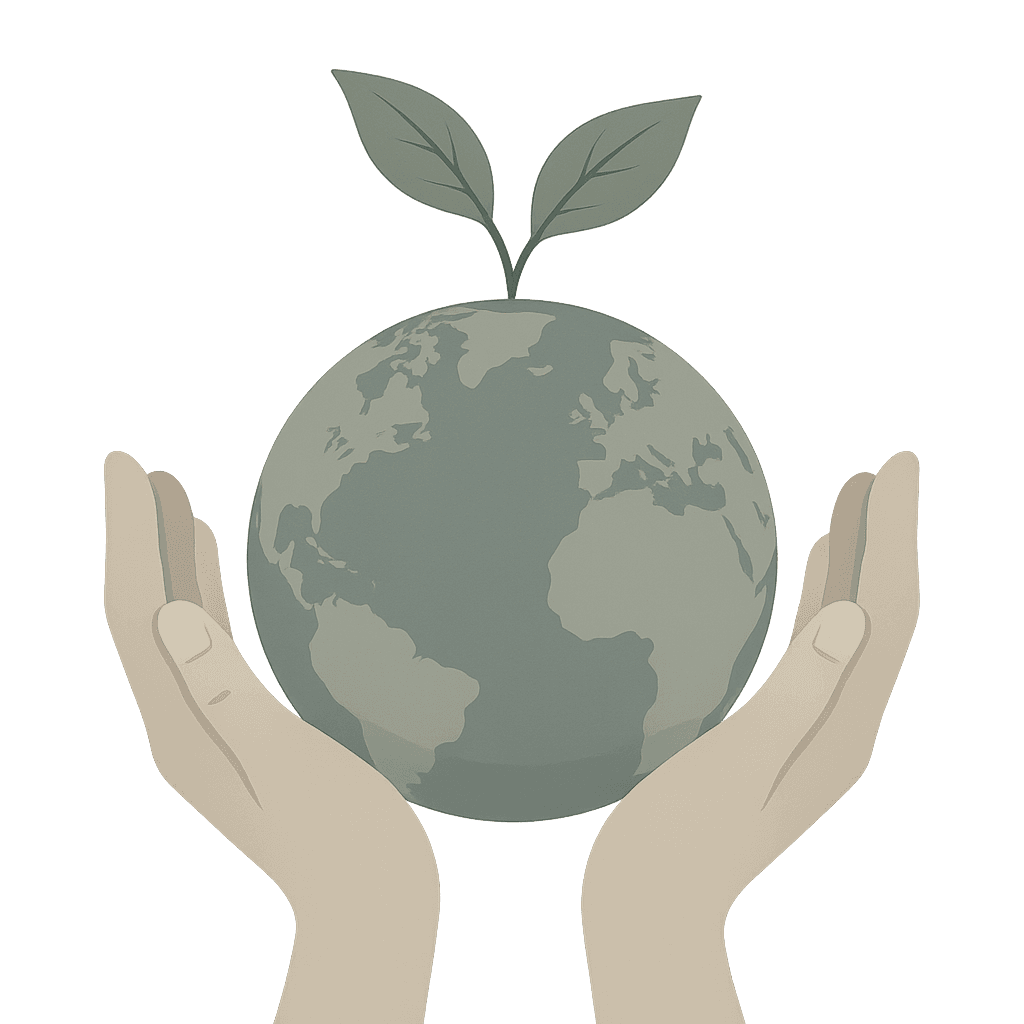 A hand holding a black pen, poised to write or draw on a surface.