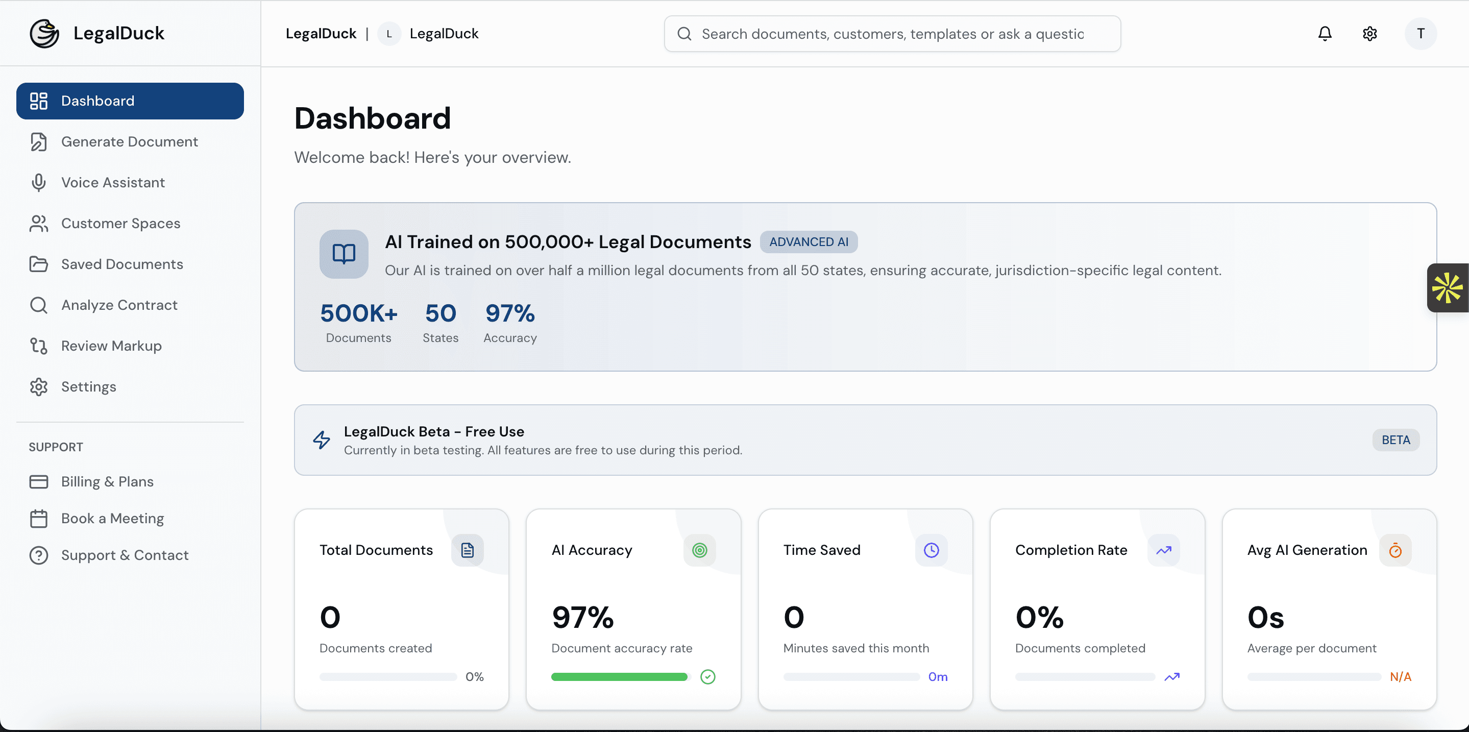 An image of Dreelio's dashboard