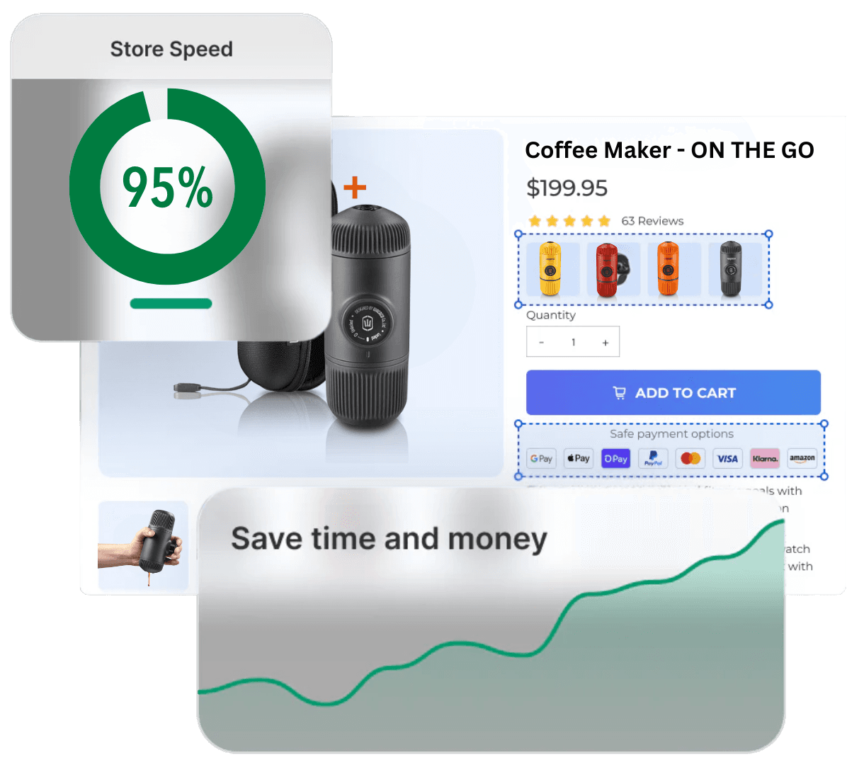 Boost conversions with premium Shopify pre-built. sections & speed boosters