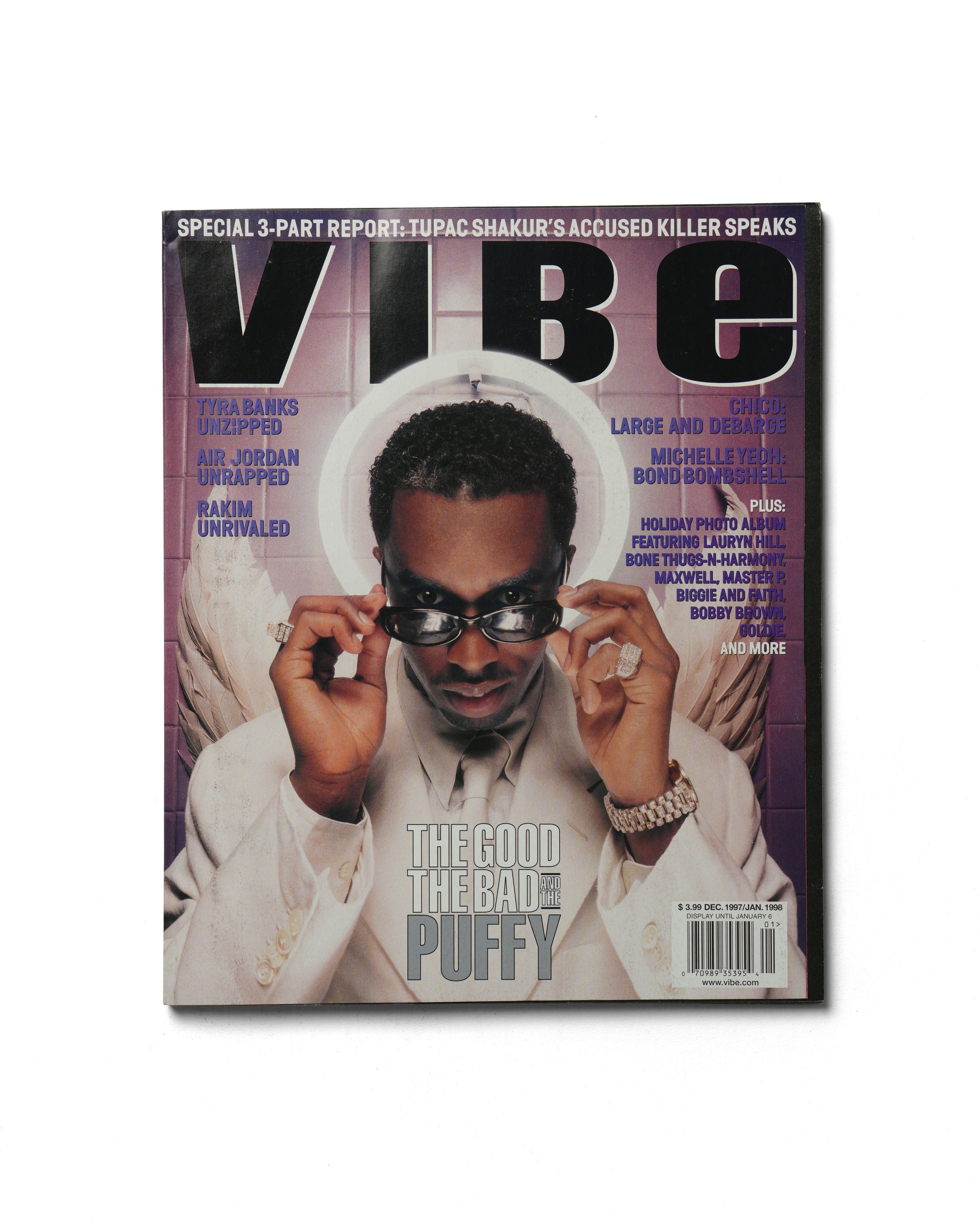 VIBE - December 1997 - Front Cover