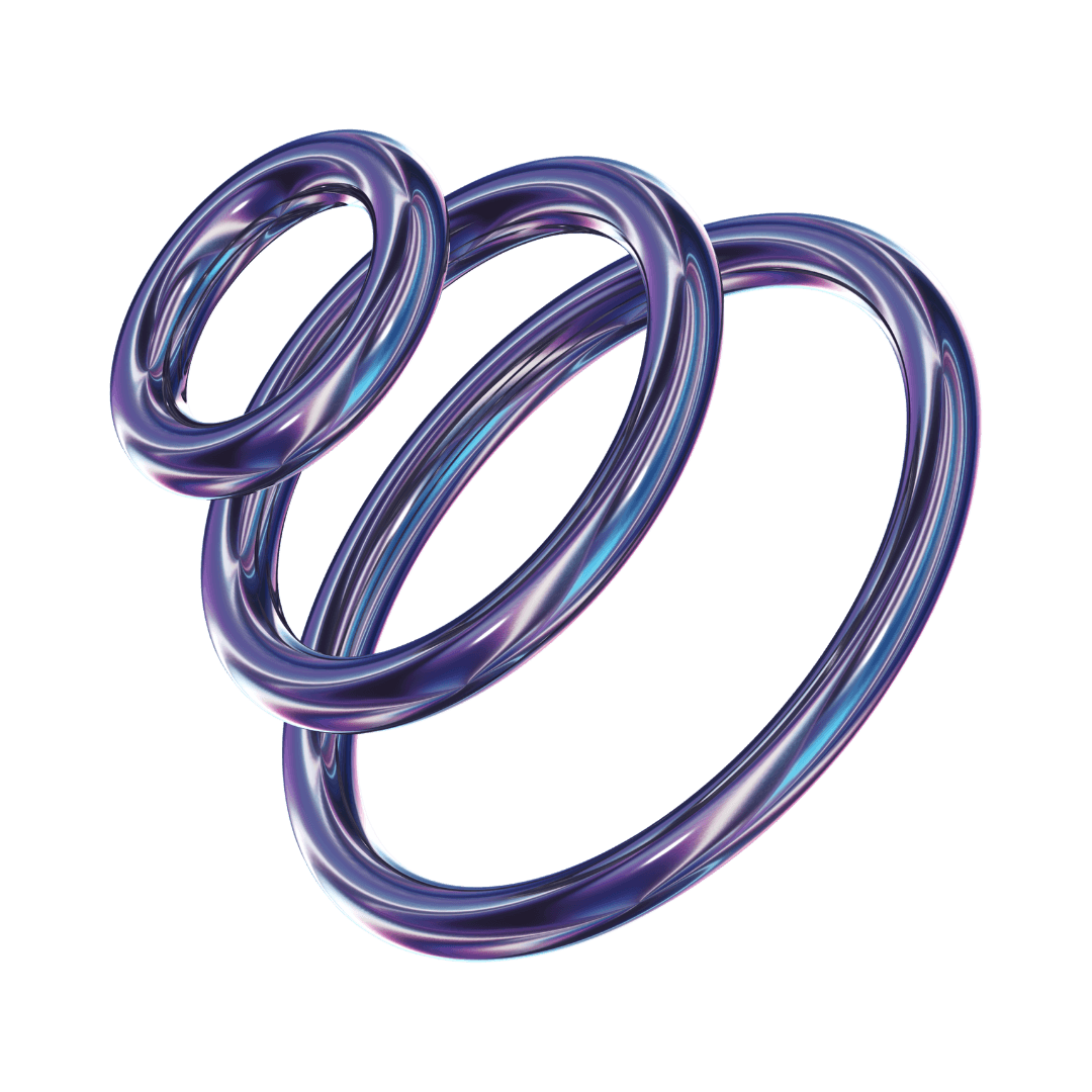 A 3D rendered geometric shape resembling a purple plastic pipe connector with six cylindrical openings arranged symmetrically, showcasing a modern and abstract design.