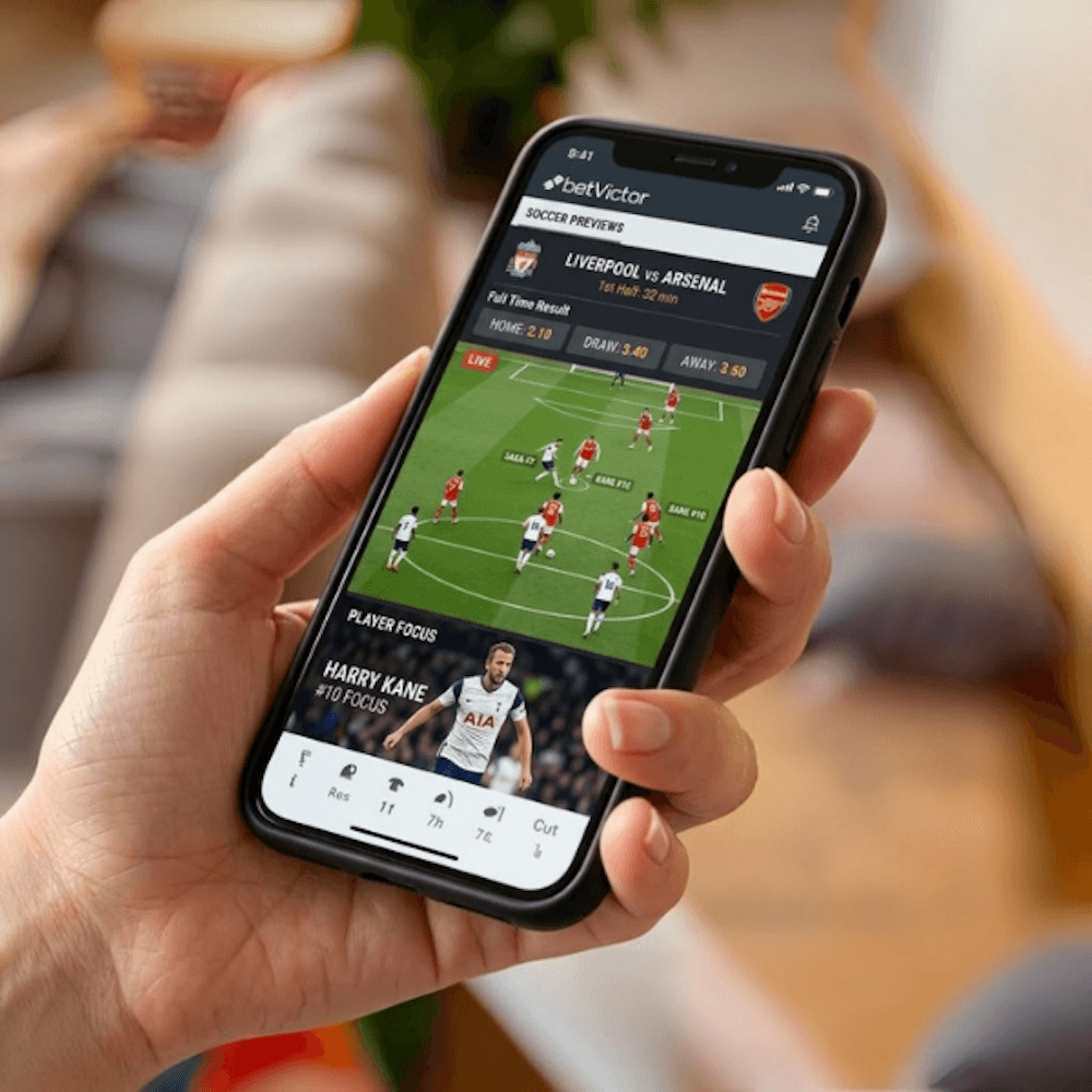 Visual representation of leading football apps for iPhone and Android, emphasizing their role in improving sports streaming quality.