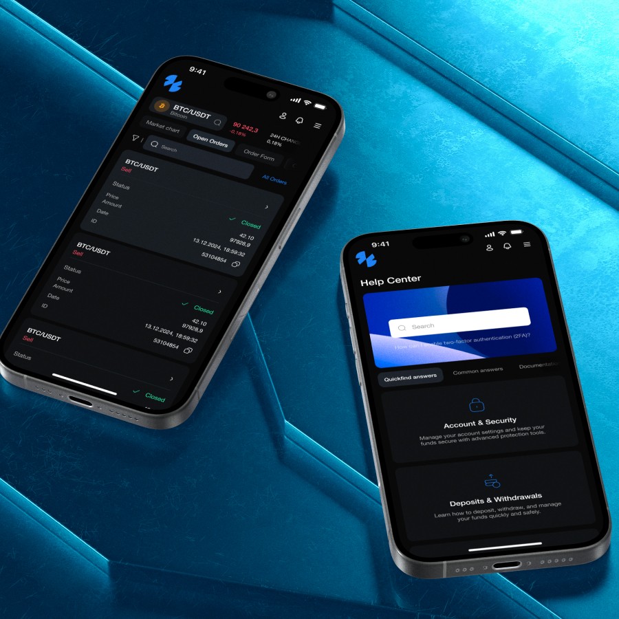 An example of the Work&Go website interface, developed by Codeska