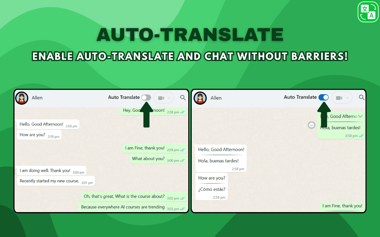 Auto-Translate WhatsApp Chats Instantly
