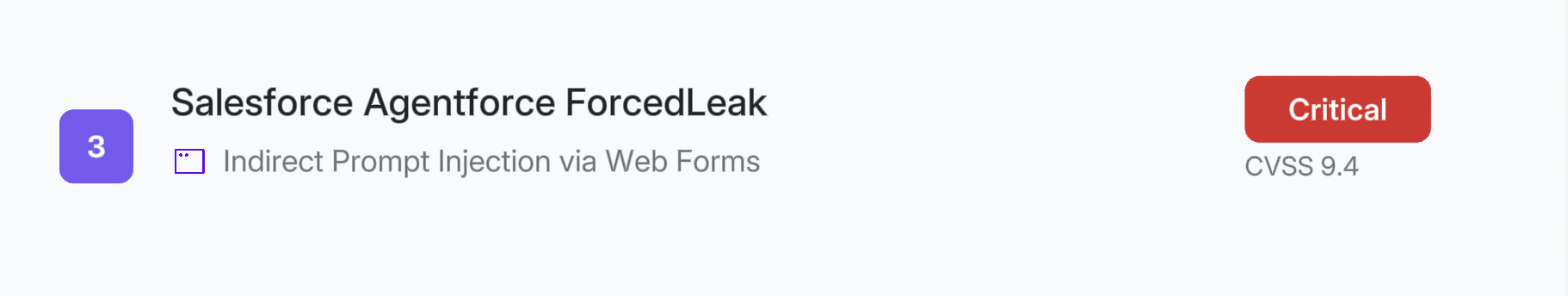 Salesforce Agentforce ForcedLeak