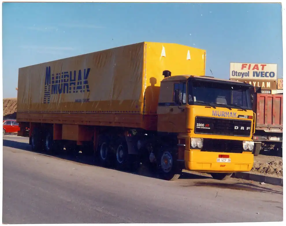 Truck on the highway