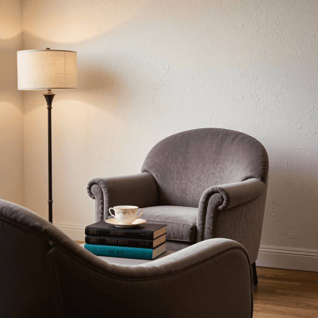 product photography of Vintage-style furniture piece