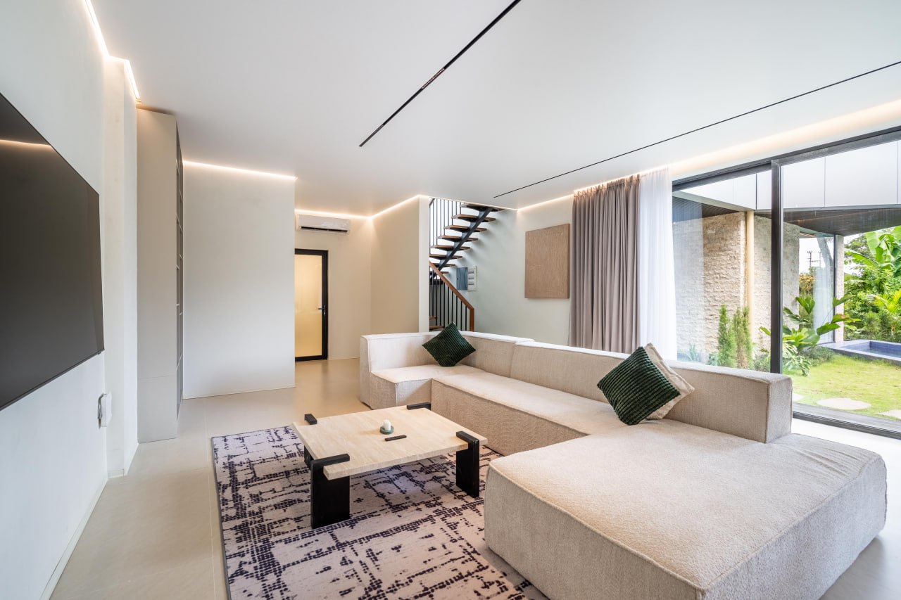 Сompleted 2-bedroom villa with an additional room in central Ubud