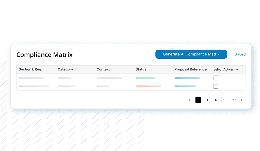 NextStage AI Proposal Compliance Matrix