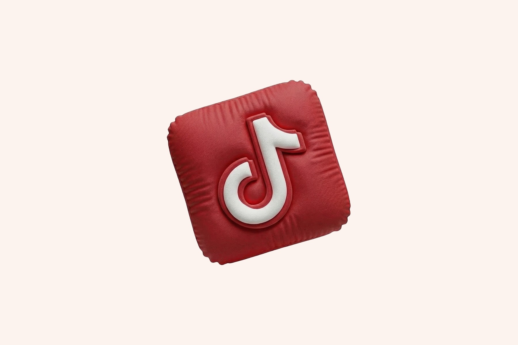 Young woman with short, dark hair and a yellow sweater looks serious, surrounded by hands holding smartphones, conveying intrusion and tension.