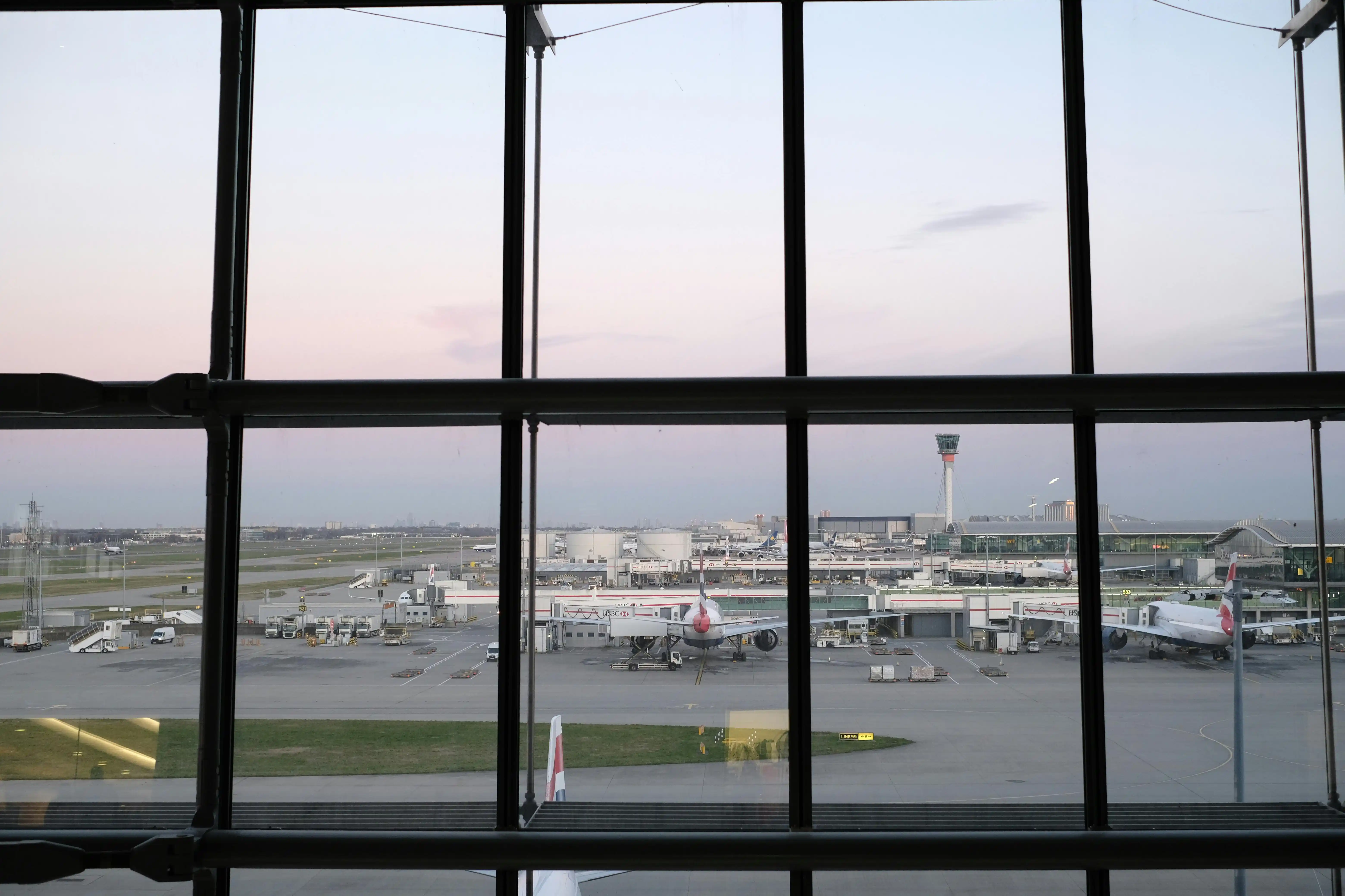 airport windows