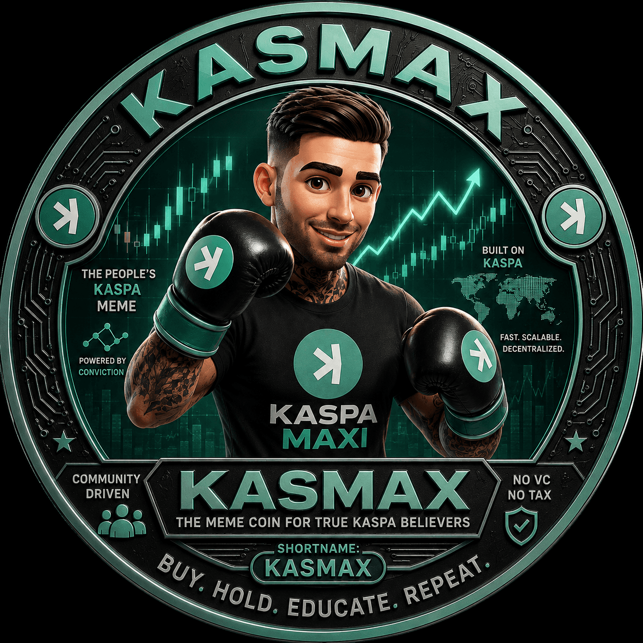 KASMAX mascot