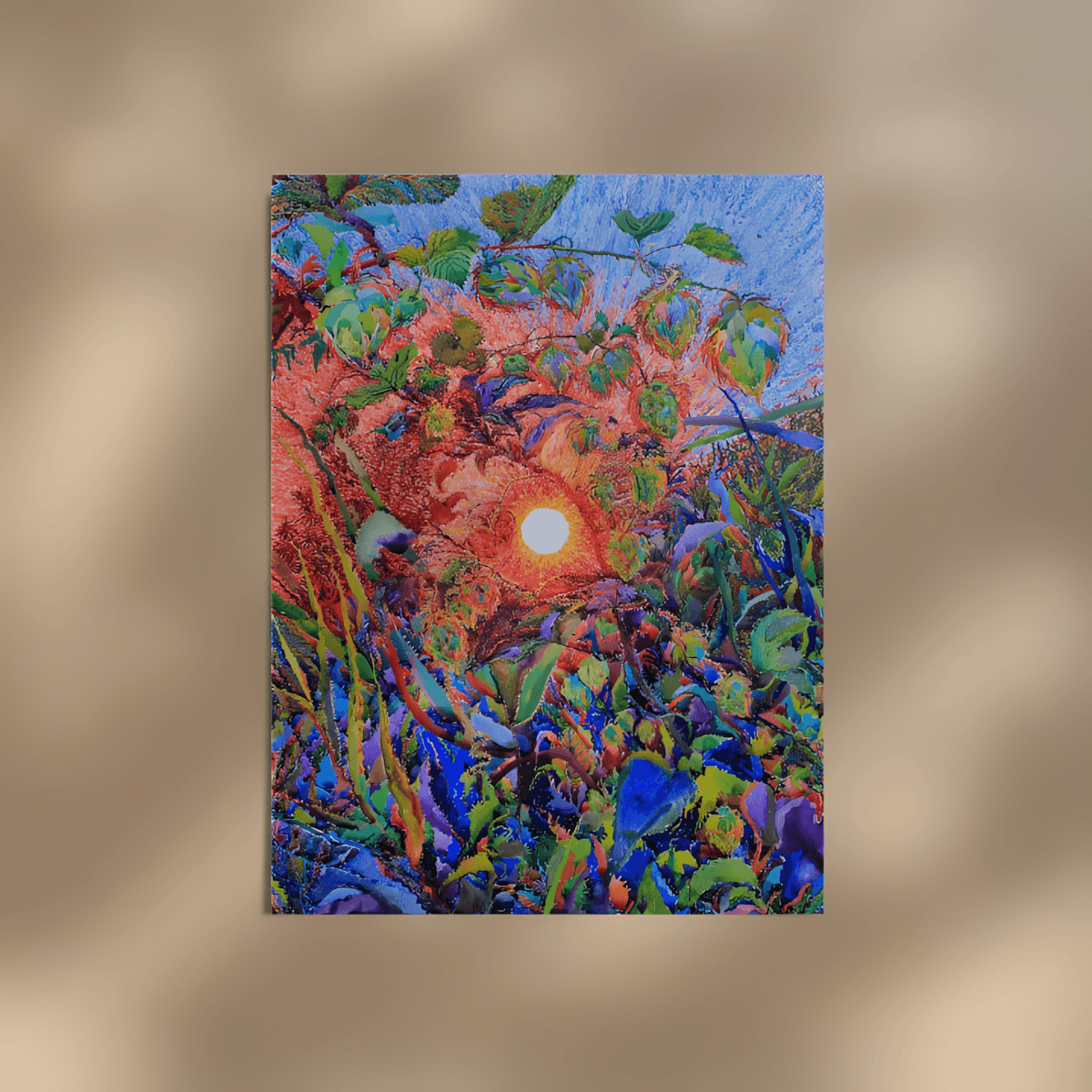 premium art poster and canvas prints, with originals available, from QART , of the artwork " Hop "