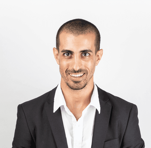 man in black suit jacket