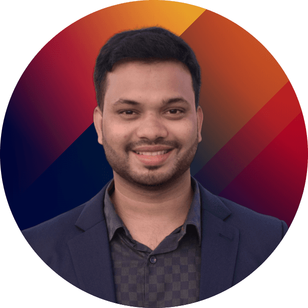 Photographer holding camera